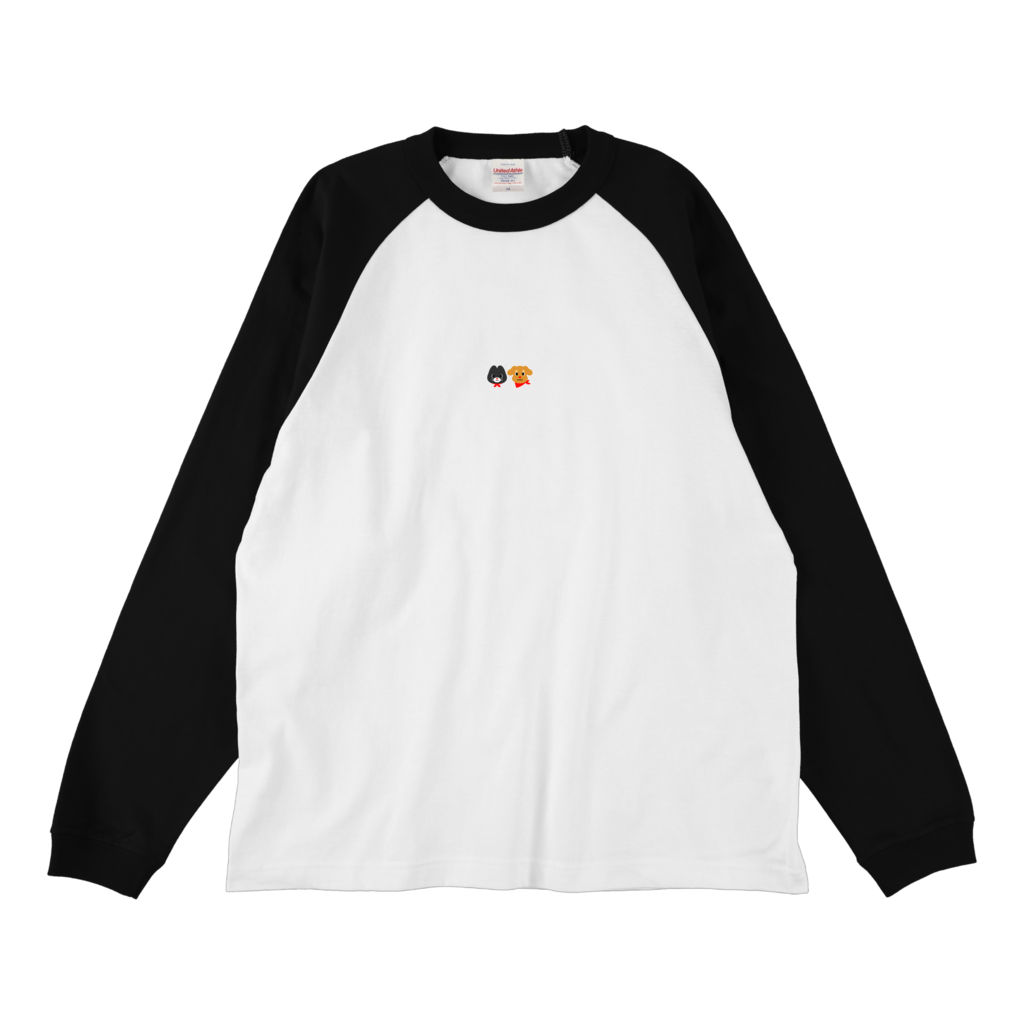 ミラまる＆チャーすけ ラグランロングスリーブTシャツ