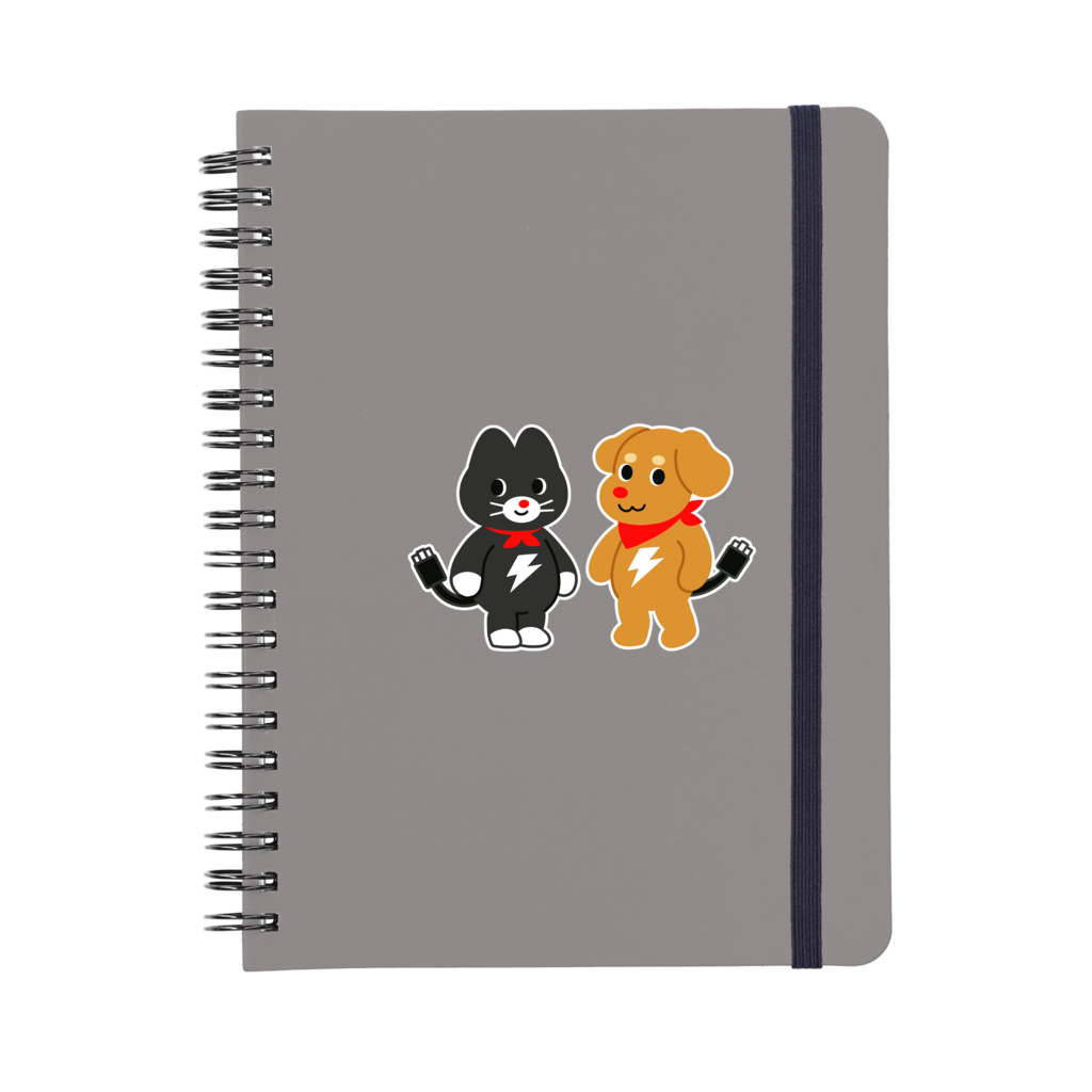 ミラまる＆チャーすけ デイリーユースノート